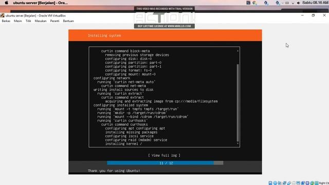 Cara Menginstall Linux Ubuntu Server dengan VirtualBox смотреть онлайн