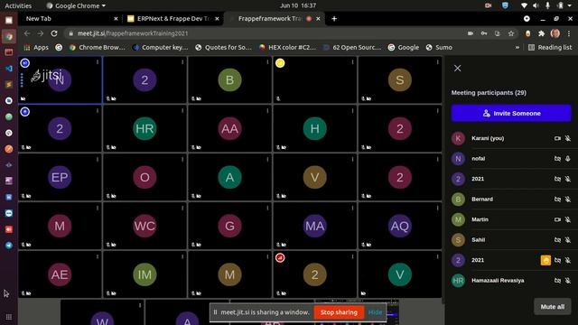 ERPNext/Frappe Developer Training - Introduction смотреть онлайн