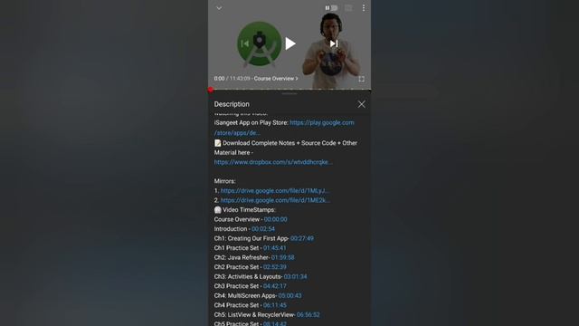 Code with Harry Android development 11 hour video review смотреть онлайн