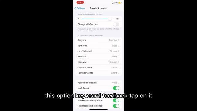 IOS 16 new keyboard Feature| how to on sounds and haptic on iPhones iPads. смотреть онлайн