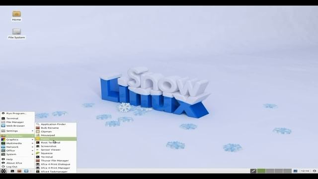 Snow Linux 2 XFCE.....Ice Cold In Debian.. смотреть онлайн