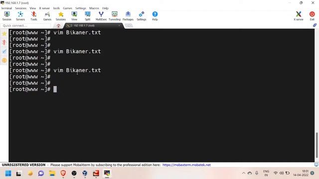 Centos Linux administration in Hindi : vim tutorial смотреть онлайн