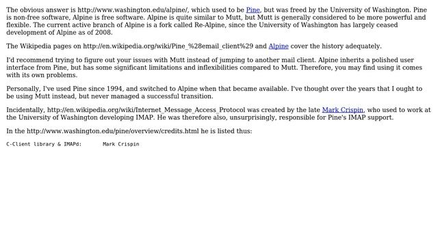 Unix & Linux: Are there any alternatives to mutt? (4 Solutions!!) смотреть онлайн