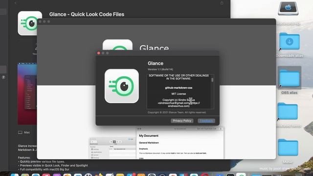Glance Quick Look Code Files Developer Tools App [MAC] Basic Overview - Mac App Store смотреть онлайн