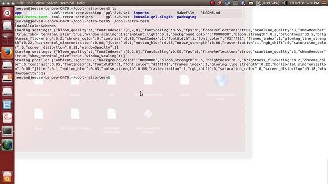 Install cool-retro-term in Ubuntu смотреть онлайн
