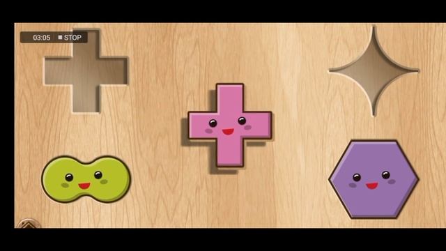 Learn Matching Objects for Toddlers with Shapes Puzzle Game - Baby ABC123 смотреть онлайн