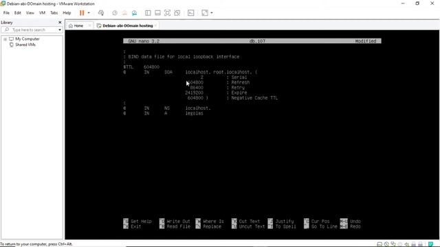 Cara konfigurasi share hosting multi Domain DNS di Debian 10 - VMware workstation 15 смотреть онлайн