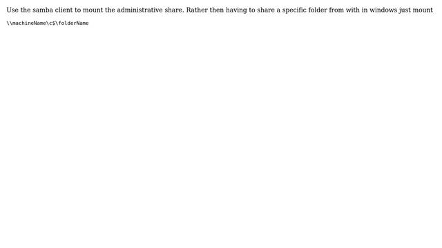 DevOps & SysAdmins: How would I grab a text file off of a windows machine from a linux cli? смотреть онлайн