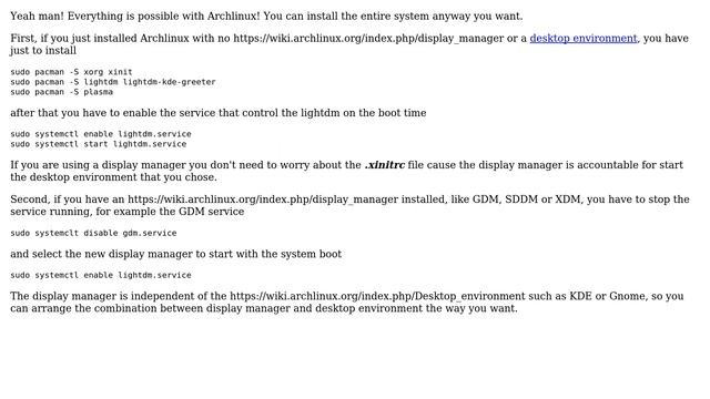 Unix & Linux: KDE and LightDM on ArchLinux (2 Solutions!!) смотреть онлайн