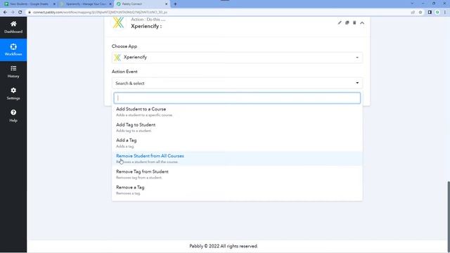 How to Add Student to a Course in Xperiencify from Google Sheets смотреть онлайн