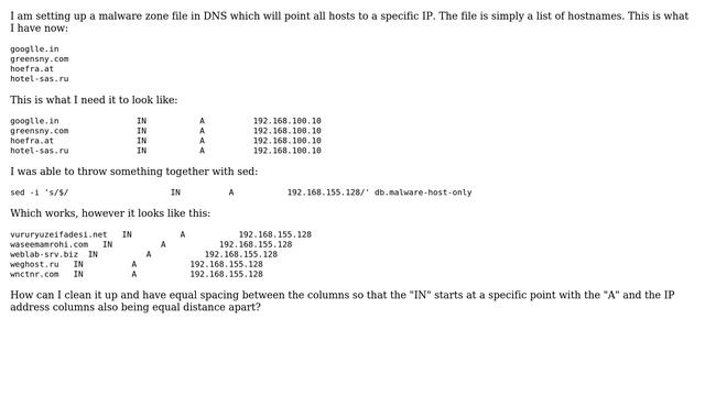 Unix & Linux: Add columns to a text file with set spacing in Bash (2 Solutions!!) смотреть онлайн