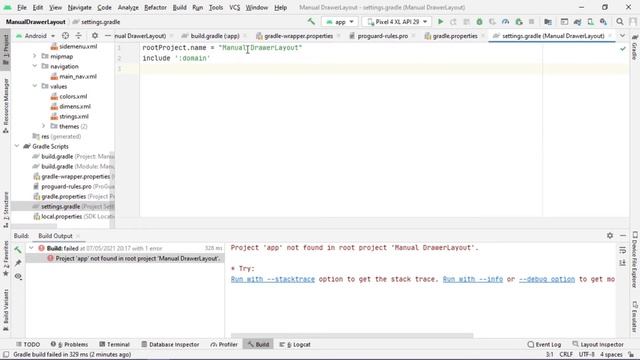 Fix Project :app Not Found смотреть онлайн