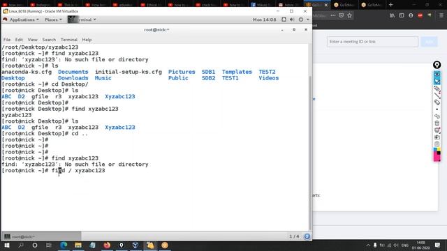 21 How to search in linux terminal Advanced search with Locate and Find command Linux in Gujarati смотреть онлайн