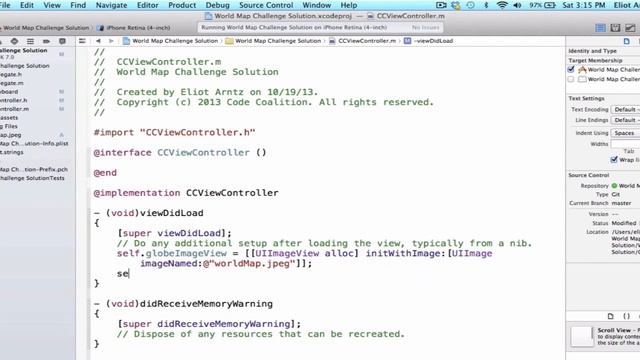 iOS Programming Tutorial - Implementation of UIScrollView in iOS app using xCode - 08 смотреть онлайн