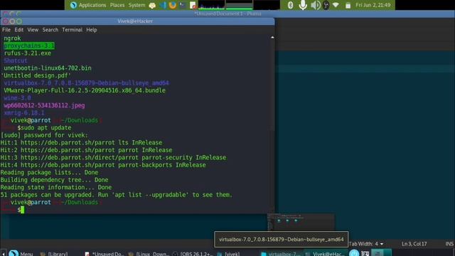 How To Download Virtual Machine in Parrot OS|| VirtualBox in Parrot OS ||#linux #parrotos#eHackers смотреть онлайн