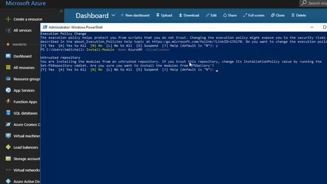 How to Install Azure PowerShell and Connect to an Azure Tenant смотреть онлайн