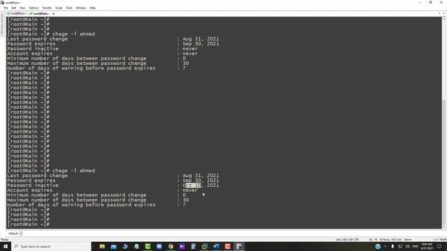24- shadow file , passwd and chage - part 2 смотреть онлайн