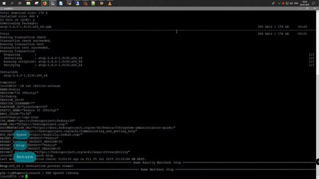 RHEL Управление пакетами смотреть онлайн