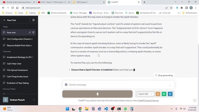 LPIC-1 Exam 1: 103.8 Lesson 1: Part 2 смотреть онлайн