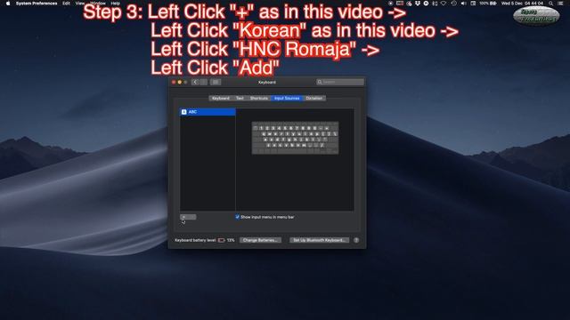 macOS Add Korean HNC Romaja Input Method and Demo смотреть онлайн