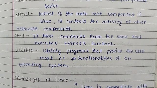 architecture of linux #kernel || shell || utilities || advantages /disadvantages #linux смотреть онлайн