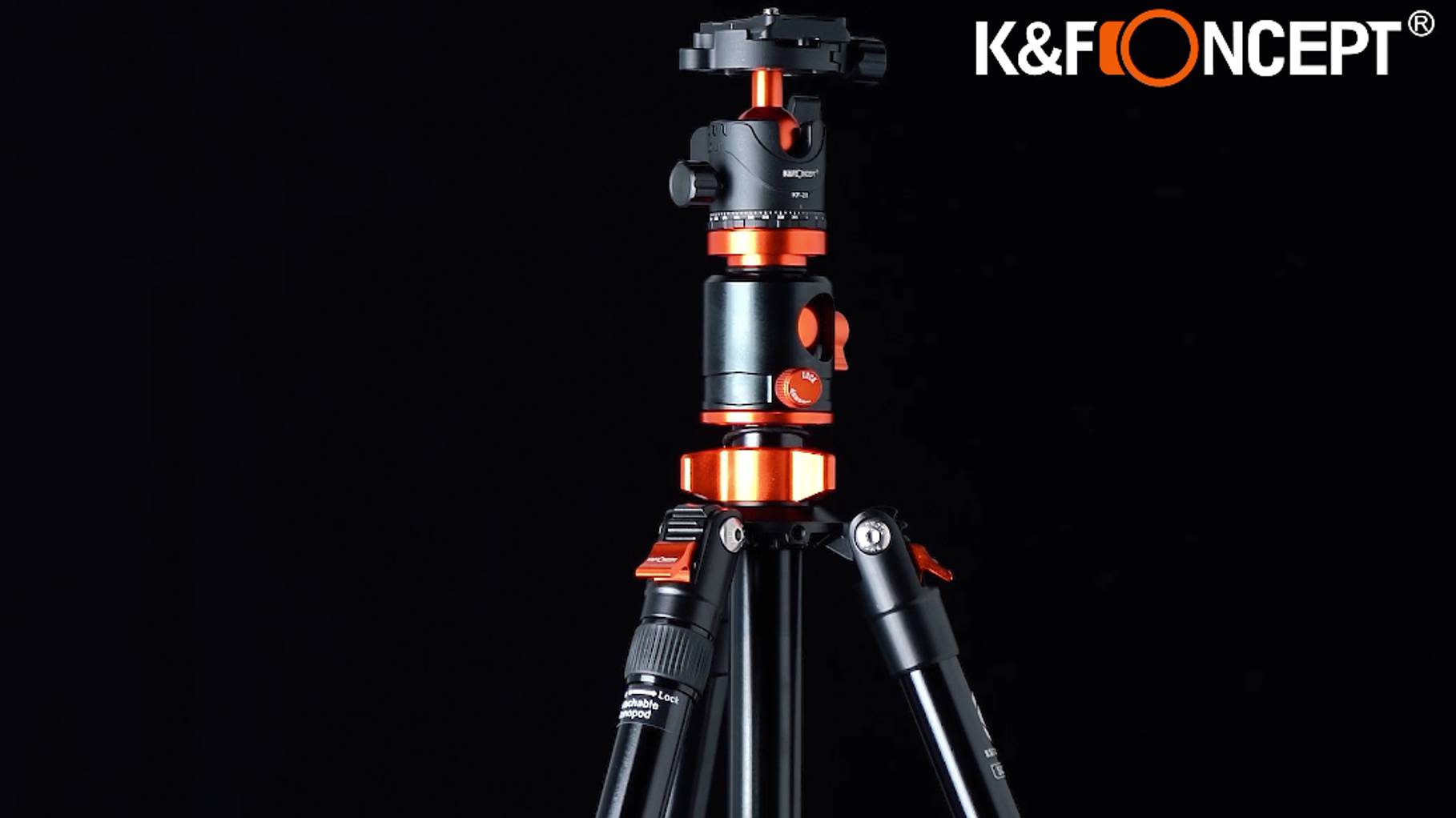 Штатив K&F Concept T254A8 + голова BH-28L KF09.086V2