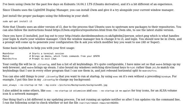 Ubuntu: Fresh install of Ubuntu with i3wm (3 Solutions!!) смотреть онлайн