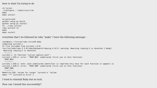 Unix & Linux: Kali linux : unable to "make" airdrop-ng / lorcon / pylorcon2 (3 Solutions!!) смотреть онлайн