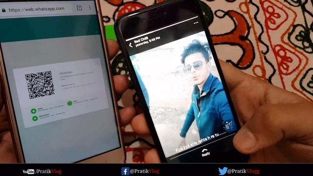 How to download whatsapp status video for iPhone Or Android | Hindi #Pratikjha смотреть онлайн