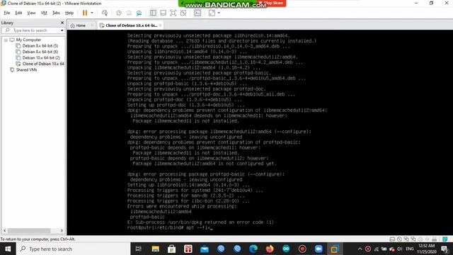 Konfigurasi debian 10 *Konfigurasi ip,dns,ftp,file server* смотреть онлайн