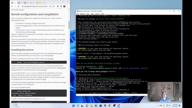gentoo basic install смотреть онлайн