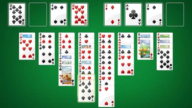 Windows Solitaire FreeCell - #17456 смотреть онлайн
