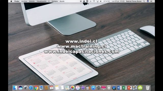Escritorio, Finder y Barra de Menús en un Mac смотреть онлайн