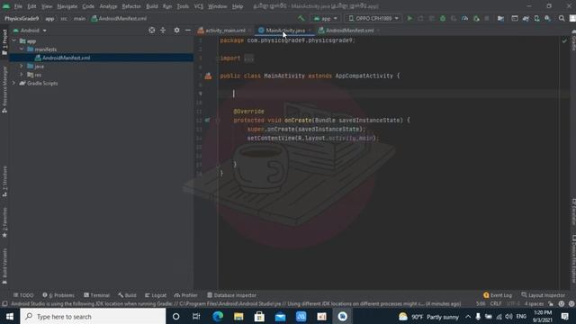 របៀបបង្កើត កម្មវិធីក្នុង Android Studio Use JAVA || សម្រាប់អ្នកមិនចេះសោះក៏អាចរៀនបាន || 2022 смотреть онлайн