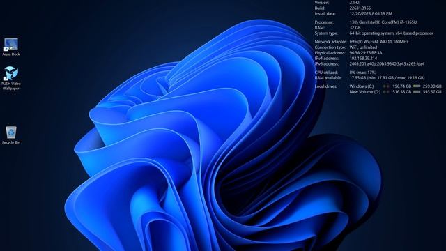 How to Show System Information Directly on the Windows 11 or 10 Desktop | GearUpWindows Tutorial смотреть онлайн