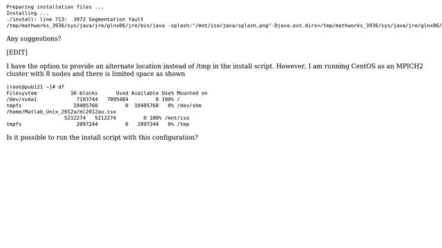 CentOS VM 3972 Segmentation Fault смотреть онлайн