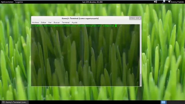 Grupos Usuarios Permisos LINUX DEBIAN смотреть онлайн