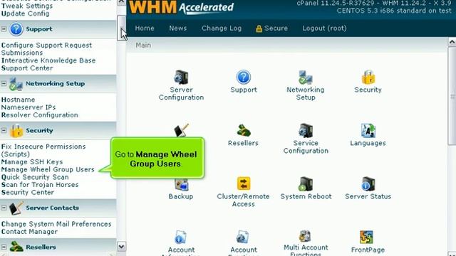 How to manage Wheel Group Users in WHM смотреть онлайн