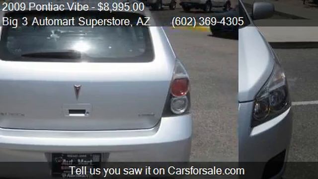 2009 Pontiac Vibe 1.8L 4dr Wagon For Sale In Chandler, AZ 85