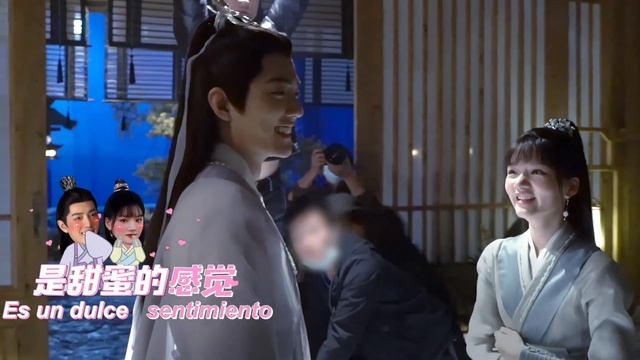 [SUB ESPAÑOL] 230707 The Longest Promise weibo update | Detrás de escenas con Xiao Zhan смотреть онлайн