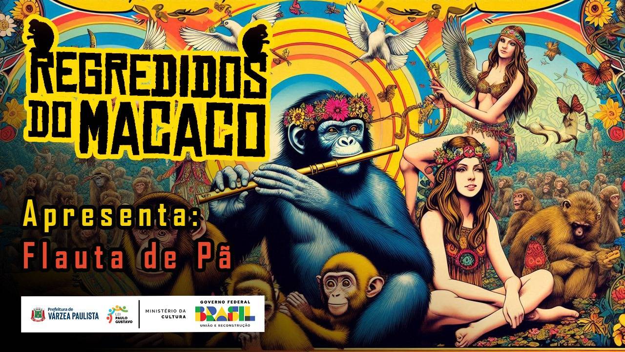 Regredidos Do Macaco - A Flauta De Pã (Флейте Па)