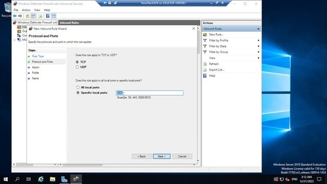 How to open a port in Windows Server (2016,2019,2022) смотреть онлайн