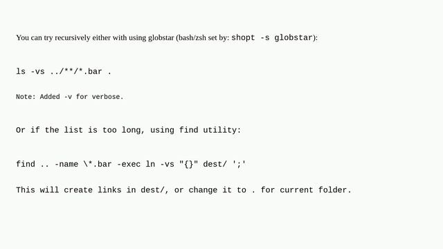 How to create symbolic links to all files (class of files) in a directory? смотреть онлайн