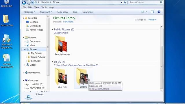 Windows 7 Training | Simplifying organization with libraries - Lecture 19 | Hack Articles смотреть онлайн