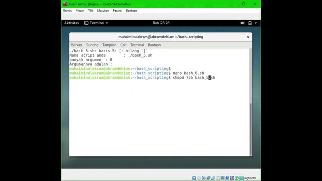 Pemrograman Shell | Debian9 | 03 смотреть онлайн