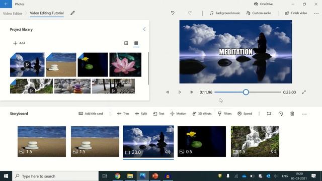 Add Predefined Background Music using Windows 10 Video Editor | Class 12 смотреть онлайн