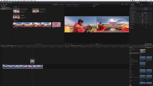 How To - Edit 360° Video with Final Cut Pro X смотреть онлайн