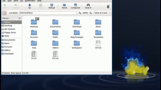 Linux Fedora learning in Persian Part 4 смотреть онлайн