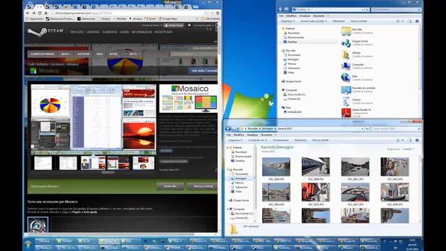 Too many apps? Use Mosaico! смотреть онлайн