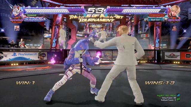 Tekken 7 Season 5 01 iknowreal Kunimitsu vs Frankproyo Leo (MightyRuler) смотреть онлайн